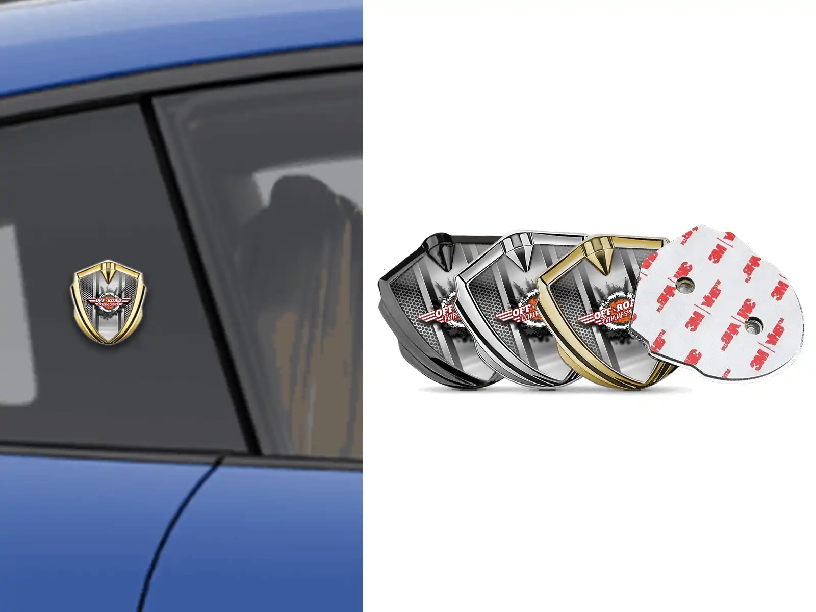 3d Metal Emblem Sports Design High-Quality 3D